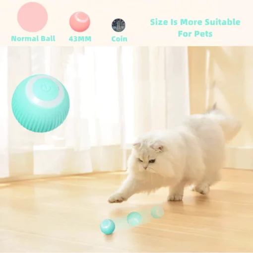 Інтэрактыўныя цацкі з мячом Smart Cat