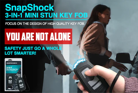 SnapShock Pro 3 IN 1 Mini Stun Key Fob