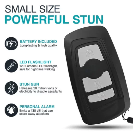 SnapShock Pro 3 IN 1 Mini-Stun-Schlüsselanhänger