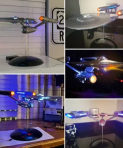 Star Trek U.S.S. Enterprise Prop Replica Model - 1:1000 Scale Set