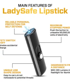 TinySafety 50,000,000 Stun USB Keychain