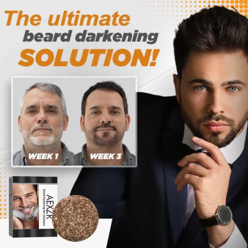 UNPREE™ Beard Darkening Bar Shampoo