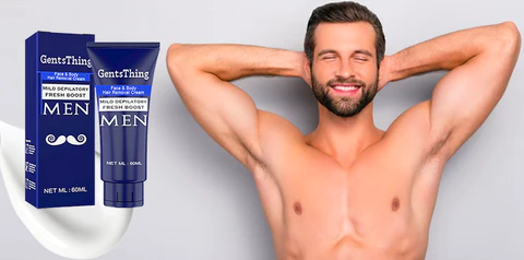 Unpree™ GentsThing krema za uklanjanje dlačica s lica i tijela
