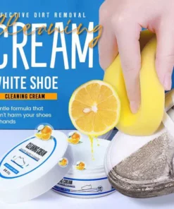 Crema Limpiadora De Zapatos Blanca