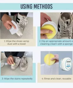 White Shoe Cleaning Cream