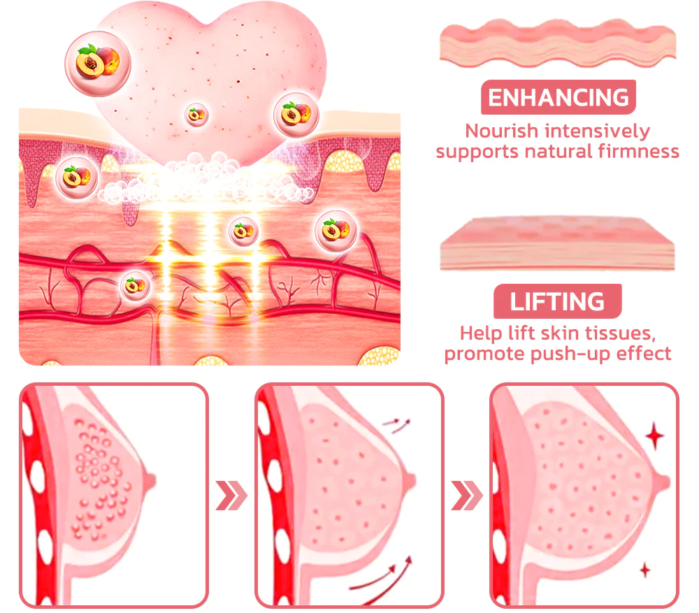 flysmus™ DoublePeach Collagen Sapun za punjenje