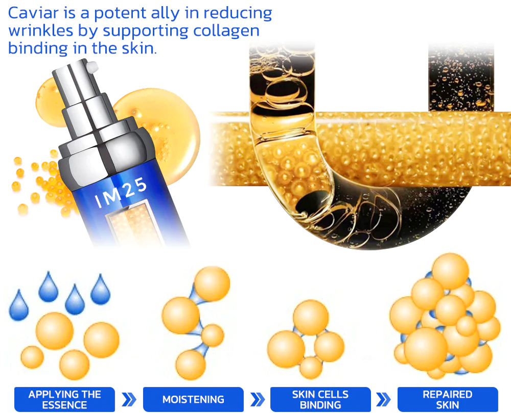 flysmus™ IM25 Skin Caviar Firming Contour Essence