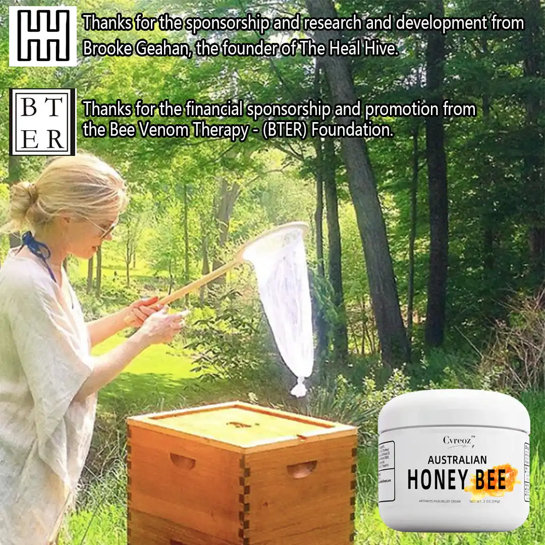 Cvreoz™ Australian honey bee Venom Pain and Bone Healing Cream