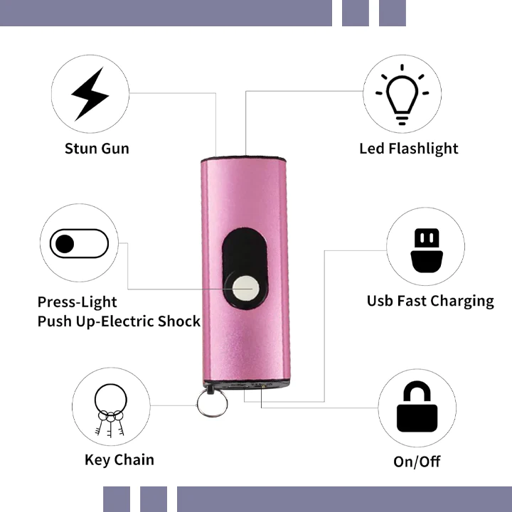 PKNEW™ MiniDefend 50.000.000 USB Stun Gun