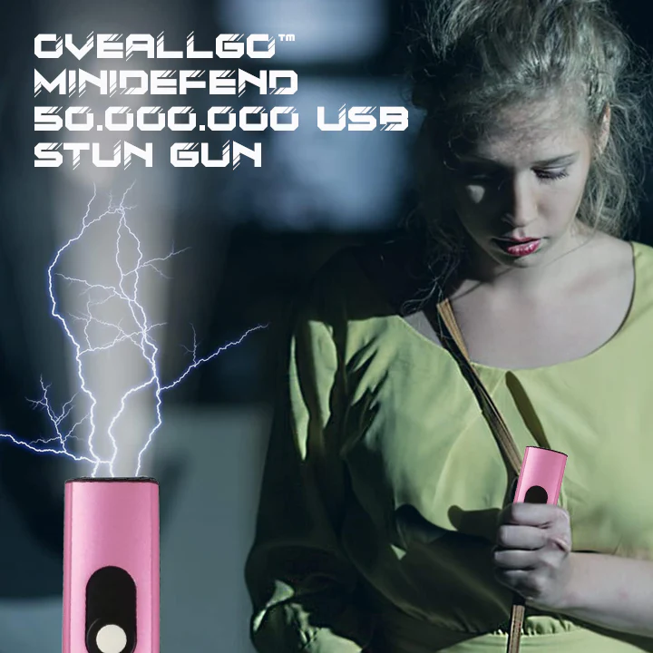 iRosesilk™ MiniDefend Ultimate 50.000.000 USB Stun Gun
