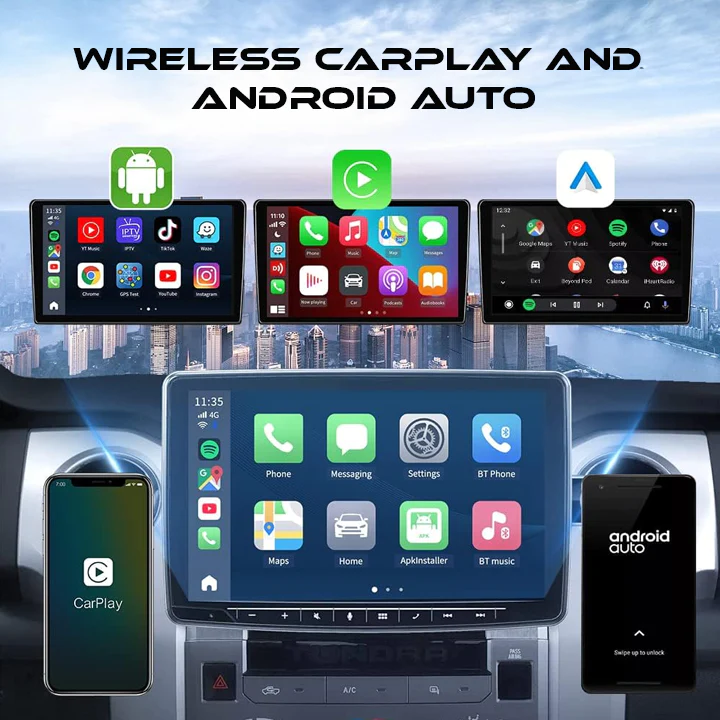 iRosesilk™ All-in-One Wireless CarPlay