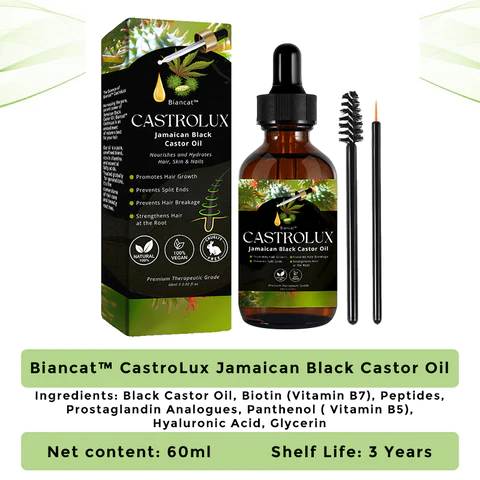 Biancat™ CastroLux Jamaican Black Castor Oil
