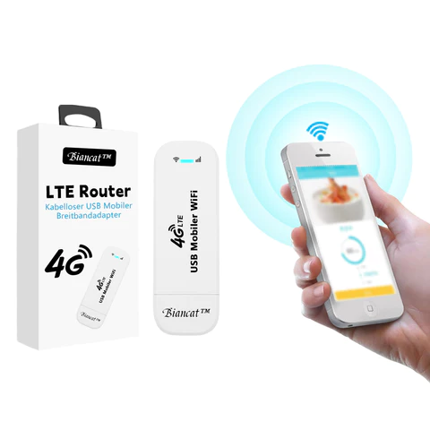 Biancat™ LTE-router Kabelloser USB-Mobilfunk-Breitbandadapter