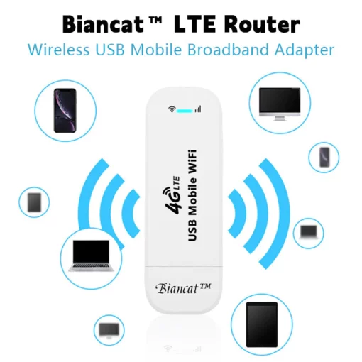 I-Biancat™ LTE Router Wireless USB Mobile Broadband Adapter