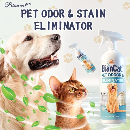 Eliminador de odores e manchas para animais de estimação Biancat™