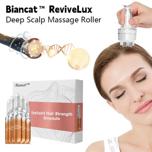Hlboký masážny valček na pokožku hlavy Biancat™ ReviveLux