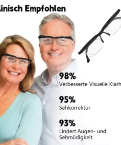 Biancat™ VisionFlex Präzisions-Lesebrille mit einstellbarer Stärke