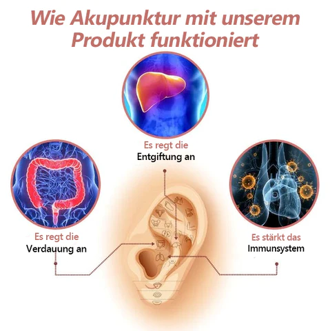 CZTICLE™ Magnetogen Ohrringe für den Lymphfluss