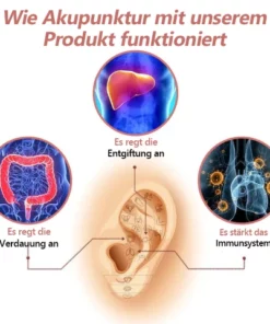 CZTICLE™ Magnetogen Ohrringe für den Lymphfluss