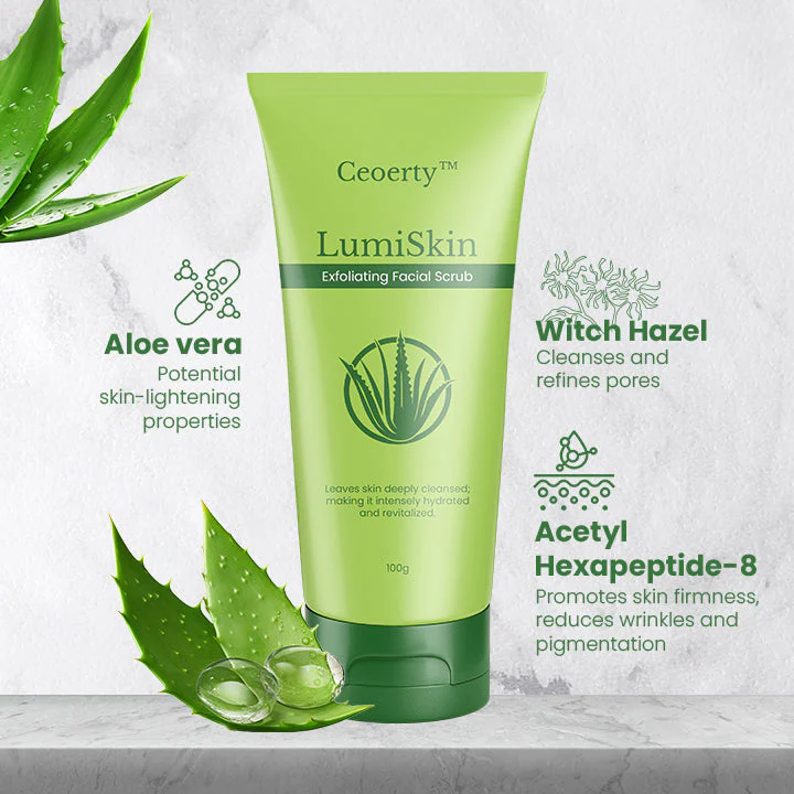 Ceoerty™ LumiSkin Exfoliating Facial Scrub 