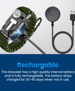 Ceoerty™ DefenderPRO 50M Power Bracelet