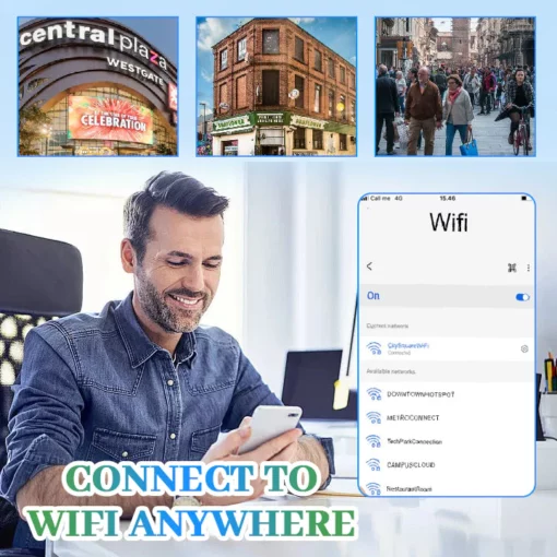 Ceoerty™ EasyAccess Wi-Fi Breakthrough Instant Connect