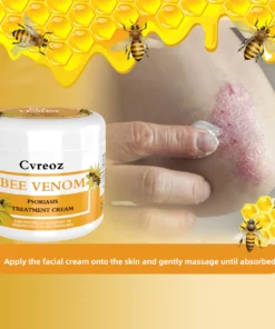 Cvreoz Bee Venom Psoriasis Treatment Cream