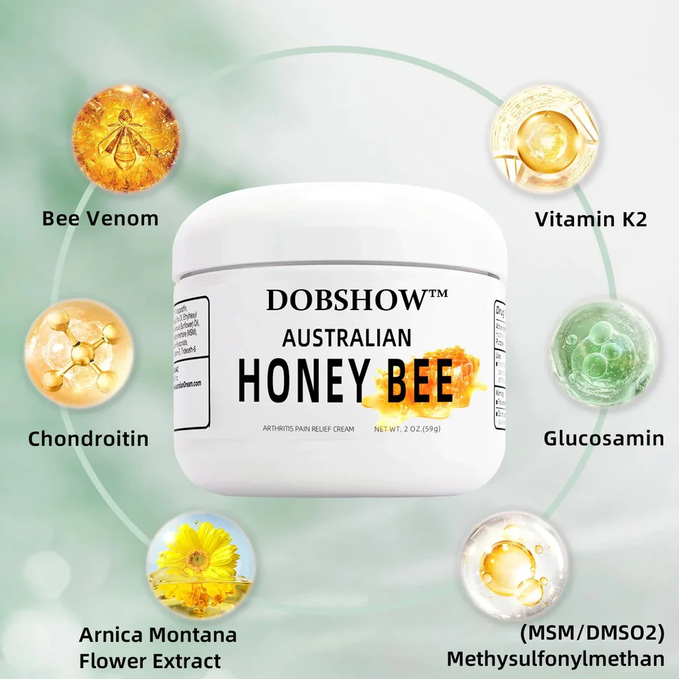 Dobshow™ Pain and bone healing cream with Australian honey bee venom