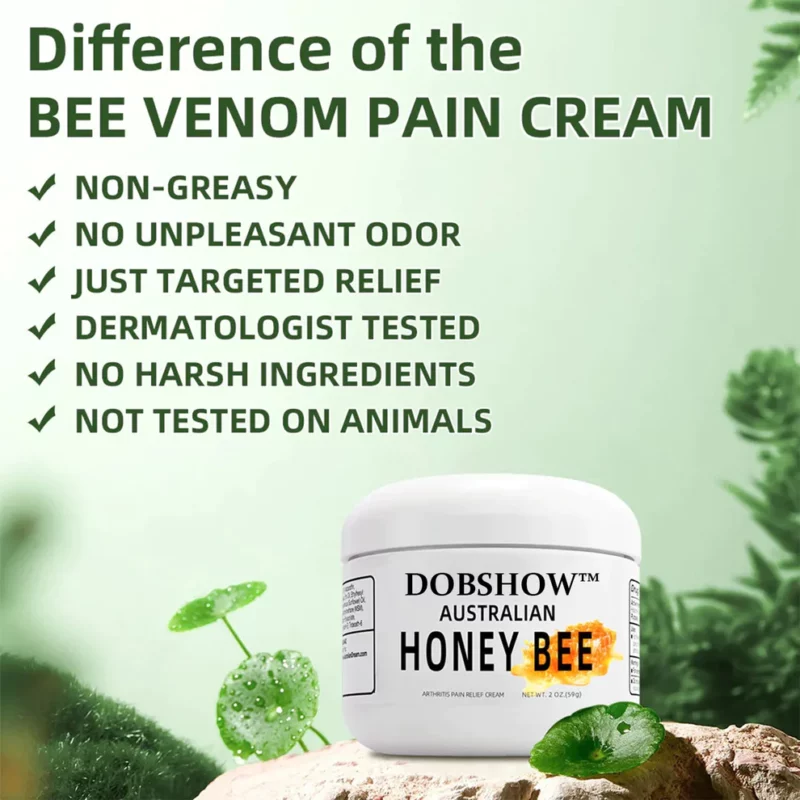 Dobshow™ Pain and bone healing cream with Australian honey bee venom