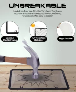 Dobshow™ BlurPlate Ultra LCD Car License Plate Frame