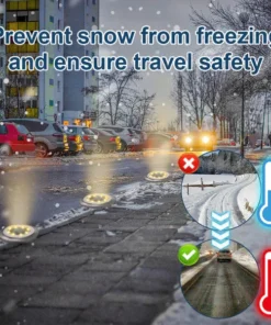 Edamon™ Solar-Powered Electromagnetic Resonance De-Icing Light