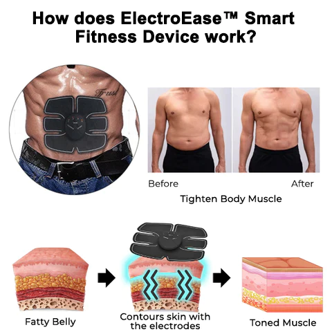 ElectroEase™ Rechargeable Smart Fitness Device