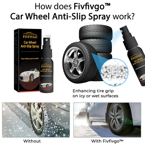 Fivfivgo™ Anti-slip spray foar autowielen