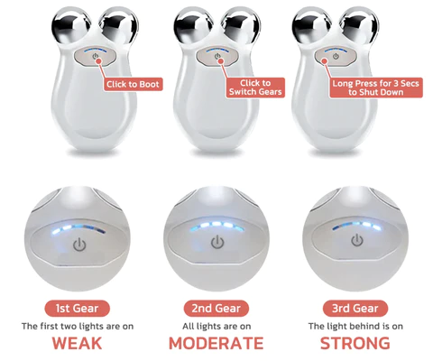 Fivfivgo™ Mini-Mikrostrom-Gerät zur Gesichtsstraffung