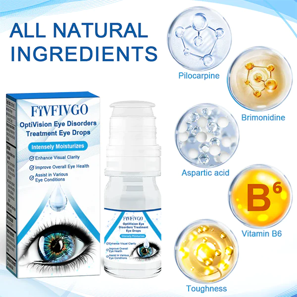 Fivfivgo™ OptiVision Eye Disorders Treatment Eye Drops