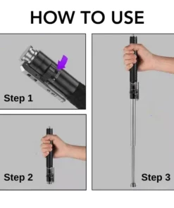 Fivfivgo™ Automatisch ausfahrbarer Stahlschlagstock