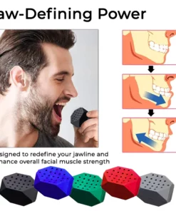 Fivfivgo™ Chew Training Jaw Masseter Ball Exerciser