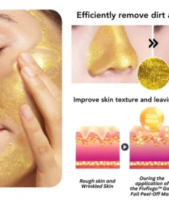 Fivfivgo™ Gold Foil Peel-Off Mask