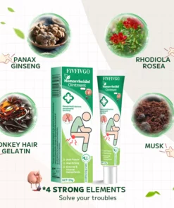 Fivfivgo™ Hämorrhoidal-Salbe