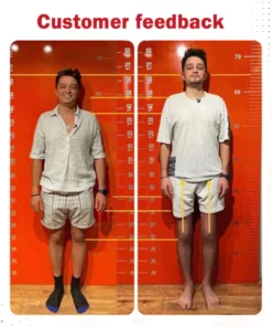 Fivfivgo™ HeightBoost Fern-Infrarot-Titan-Ionen-Bogenkorrektur-Einlegesohlen