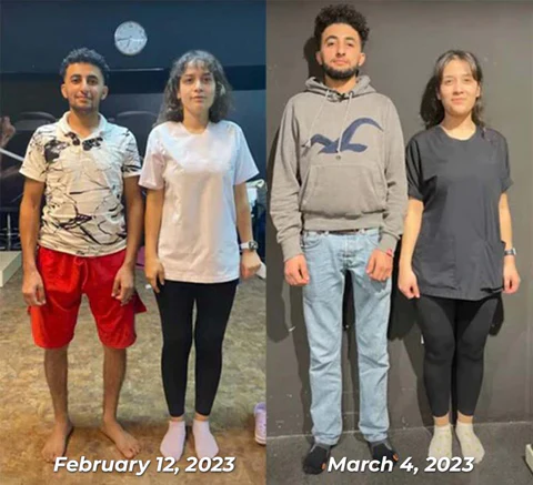 Fivfivgo™ HeightBoost Fern-Infrarot-Titan-Ionen-Bogenkorrektur-Einlegesohlen