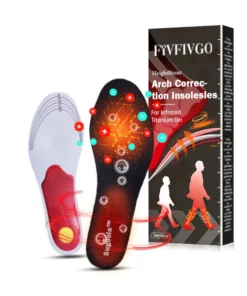 Fivfivgo™ HeightBoost Fern-Infrarot-Titan-Ionen-Bogenkorrektur-Einlegesohlen