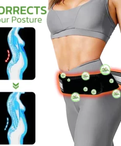 Fivfivgo™ Mugwortswrap Health Stützgürtel für Schmerzen im unteren Rückenbereich