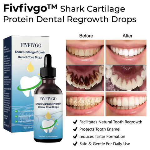 Fivfivgo™ Shark Cartilage Protein Dental Regrowth Drops
