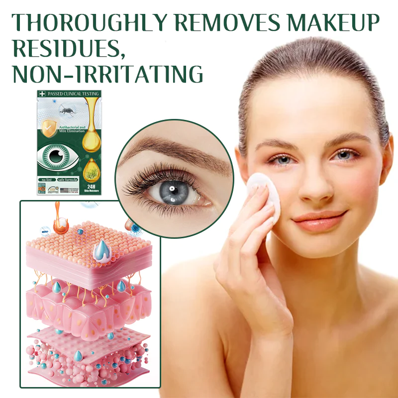 Fivfivgo™ Tea Tree Terpineol Eye Mite Removal Wipes