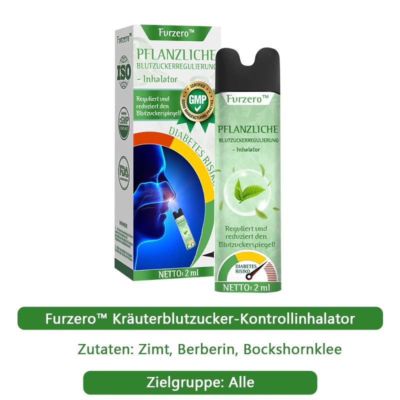 Furzero™ Kräuterblutzucker-Kontrollinhalator