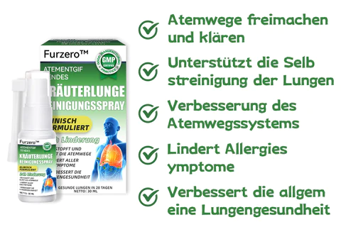Furzero™️ Atementgiftendes Kräuterlungenreinigungsspray