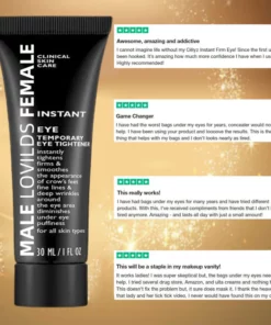 Instant Eye Temporary Eye Tightener