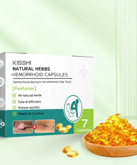 Kisshi™ Natural Herbal Strength Hemorrhoid Capsules