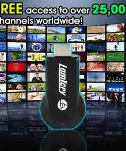 Lamicry™ Mini TV Streaming-Gerät - Zugang zu allen Kanälen kostenlos - keine monatliche Gebühr